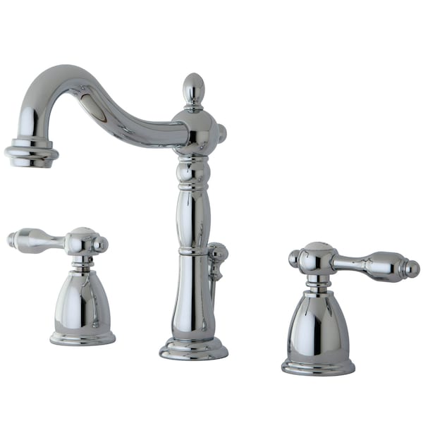 8" Widespread Bathroom Faucet, Chrome